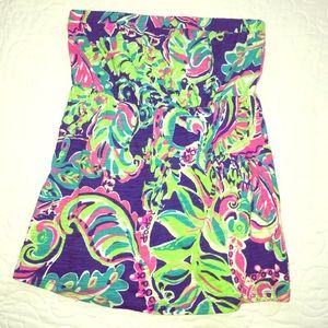 Lilly Pulitzer Tube Top XS